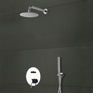 Concealed shower systems